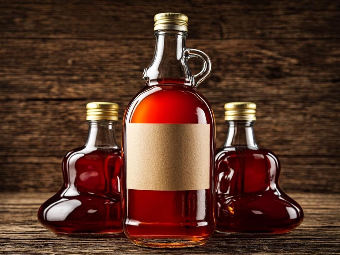 Bottled red palm oil